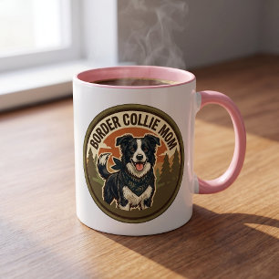 Tasse à café Border Collie Mom Cadeau de maman d