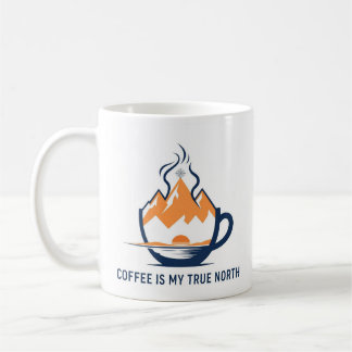 Tasse à café Boussole – Vrai Nord