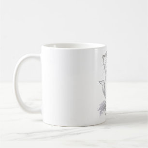Tasse à café Chat Heureux