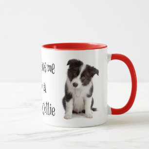Tasse à café Chien Border Collie chiot Amour