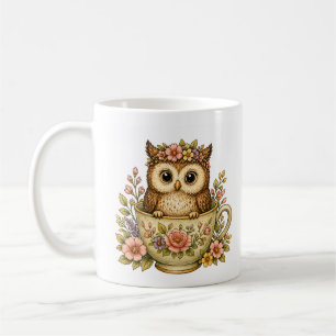 Tasse à café Chouette Adorable
