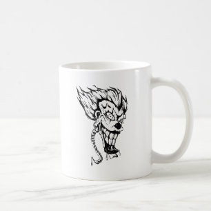 Tasse à café clown malin