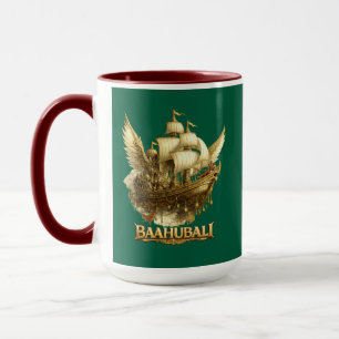 Tasse à café Combo Art Bateau Volant Fantastique D