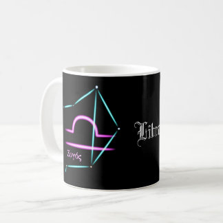 Tasse à café constellation du zodiaque Balance