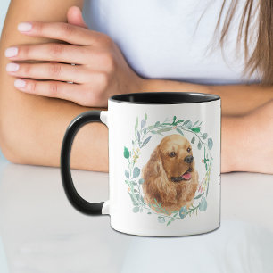 Tasse à café Couronne J'adore mon Cocker Spaniel