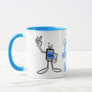 Tasse à café Créature de la boîte bleue