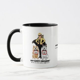 Tasse à café Croisé de la sécurité animale