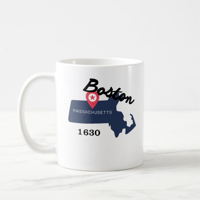 Tasse à café de Boston  (Gauche)