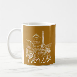 tasse à café de café parisien