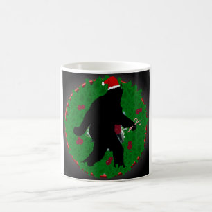 Tasse à café de Noël Bigfoot