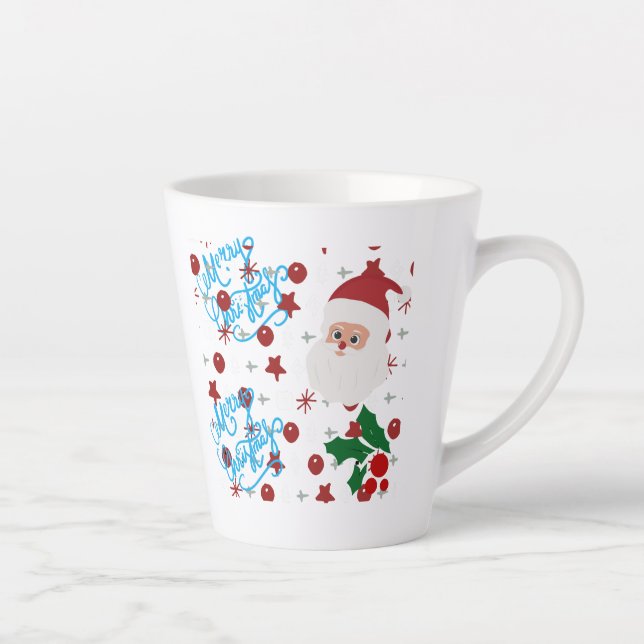 Tasse à café de Noël festive avec vibes de vacance (Droite)