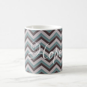 Tasse à café design Chevron personnalisable