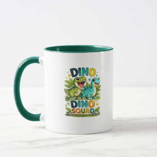 Tasse à café Dino Squad Mignon Dinosaure