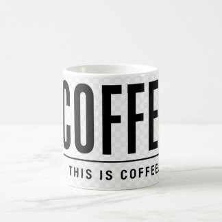 Tasse à café drôle | C'est du café | Sarcasme