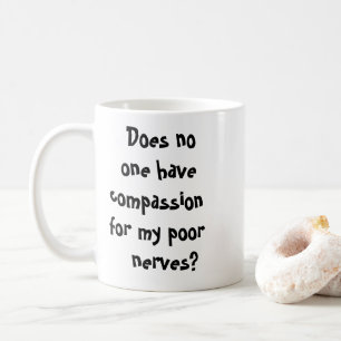 Tasse à café drôle et sarcastique
