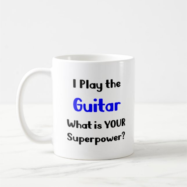 tasse à café du lecteur de guitare (Gauche)