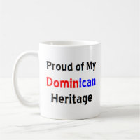 tasse à café du patrimoine dominicain