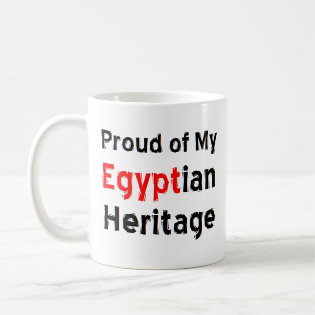 tasse à café du patrimoine égyptien (Gauche)