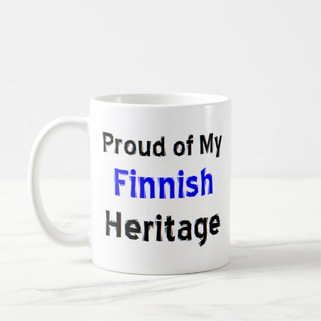 tasse à café du patrimoine finlandais (Gauche)