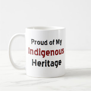 tasse à café du patrimoine indigène