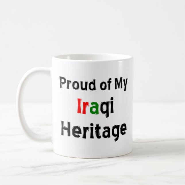 tasse à café du patrimoine irakien (Gauche)