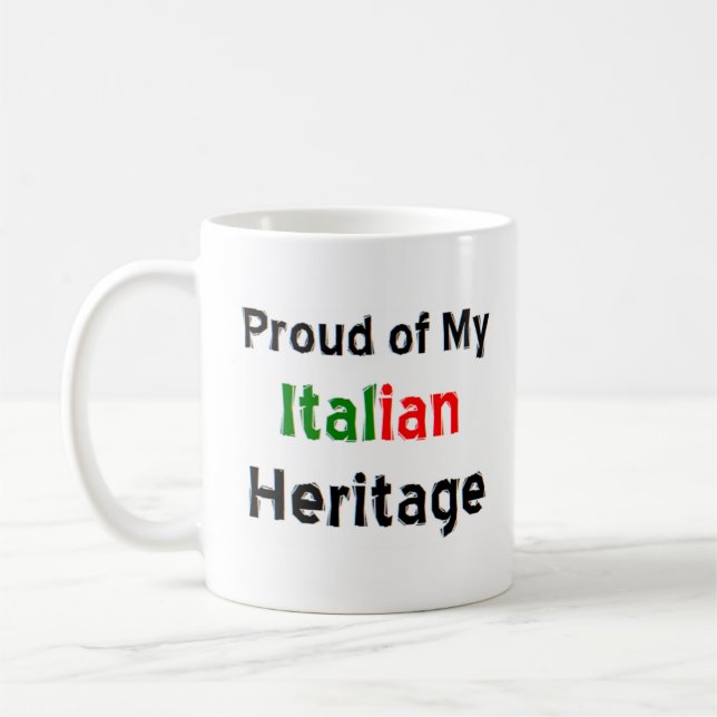 tasse à café du patrimoine italien (Gauche)
