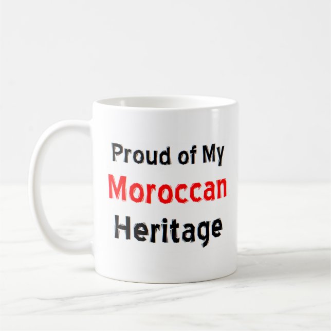 tasse à café du patrimoine marocain (Gauche)