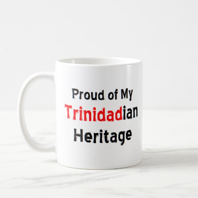 tasse à café du patrimoine trinidadien (Gauche)