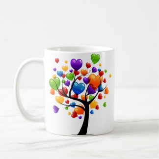 Tasse à café en céramique Heart Tree ⭐