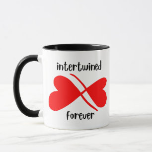 Tasse à café « Entrelacés pour toujours »