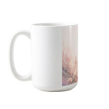 Tasse à café esthétique de fille florale rêveuse –