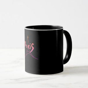 Tasse à café et thé élégante de Paris