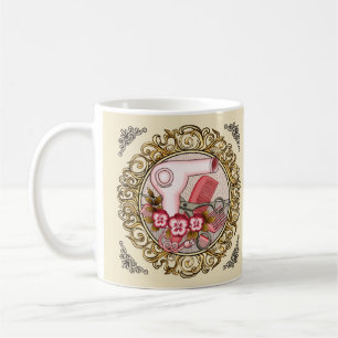 Tasse à café Fancy Pink Pansy Beautician
