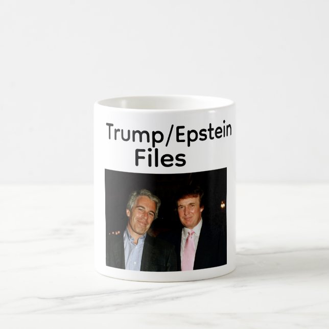 Tasse à café Fichiers Trump/Epstein (Centre)