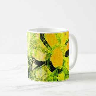 Tasse à café Fleurs enfantines de Duvall (en vert)