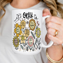 Tasse à café florale Boho, c'est correct