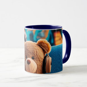 Tasse à café florale Rose Rose Flo élégant roman