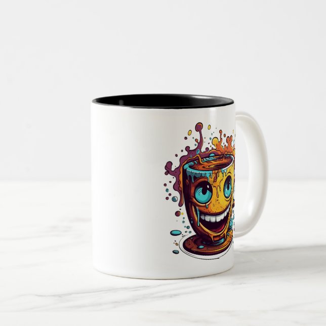 Tasse à café folle (Devant droit)