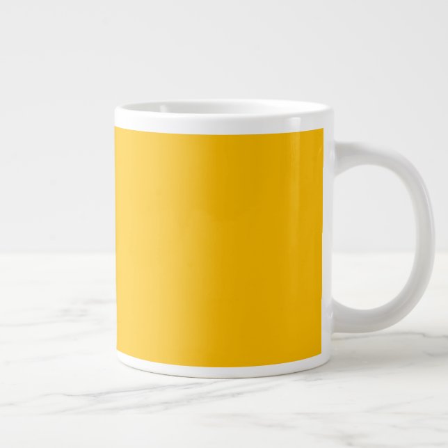 Tasse à café géante ambre (Droite)