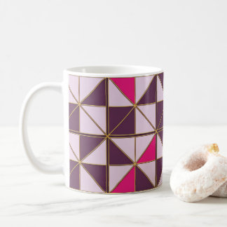 Tasse à café géométrique nubienne vibrante