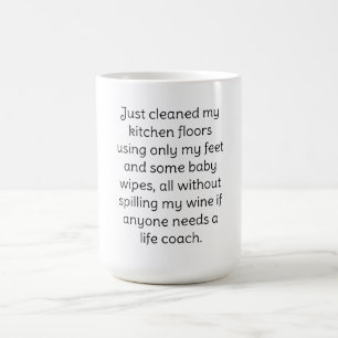 Tasse à café Humour du vin