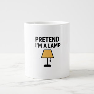 Tasse à café illustrée « Faites comme si j'étais u