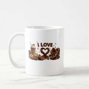 Tasse à café J'adore le chocolat