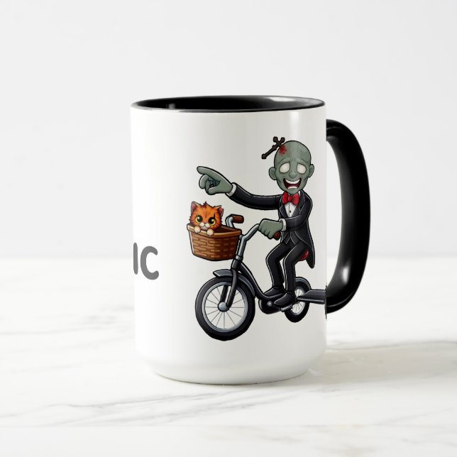 Tasse à café | J'aime Akashic | Zombie Myers-AKA (Devant droit)