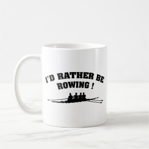 Tasse à café J'aimerais mieux ramer