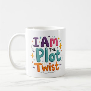 Tasse à café Je suis l'écrivain du rebondissement