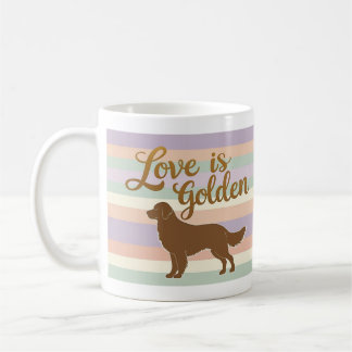 Tasse à café « L'amour est d'or »