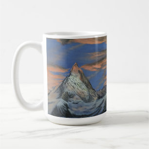 Tasse à café - "Le Matterhorn au coucher du soleil