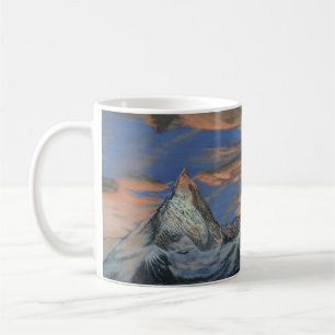 Tasse à café - "Le Matterhorn au coucher du soleil