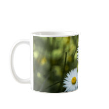 Tasse à café - Marguerites en fleurs